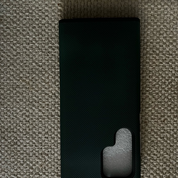 Army Green Samsung Galaxy S22 Ultra Case w/ Screen Protectors - Picture 4 of 4